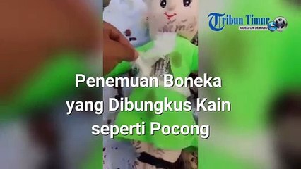 Dihebohkan dengan Penemuan Boneka yang Dibungkus Kain seperti Pocong, Ini yang Dilakukan Warga