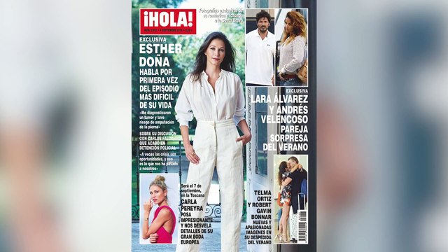 Lara Álvarez y Andrés Velencoso están saliendo
