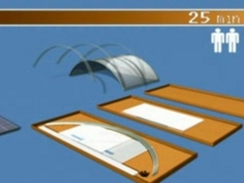 Abri piscine kit klasik
