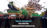 “Naga Raksasa” 250 Meter Jadi Pusat Perhatian Warga Kulon Progo