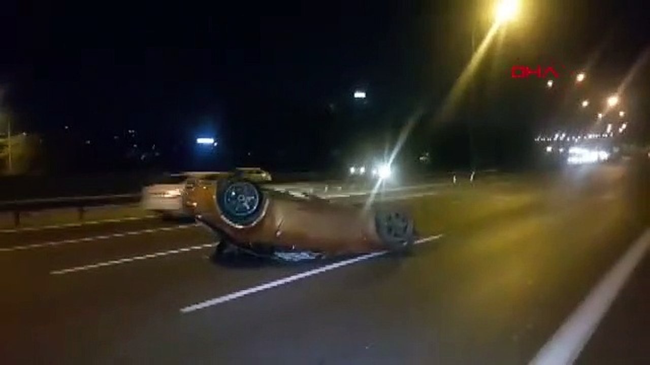 Ambulansa yol vermeyince gündem olmuştu... Makas atarken kazaya neden oldu