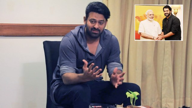 Prabhas Recall The Meet With PM Narendra Modi || Filmibeat Telugu
