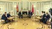 Dışişleri Bakanı Çavuşoğlu, Belarus Cumhurbaşkanı Lukaşenko ile görüştü - MİNSK