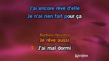 KARAOKE AMAURY VASSILI - J’ai encore rêvé d’elle [DUO avec Barbara Opsomer]