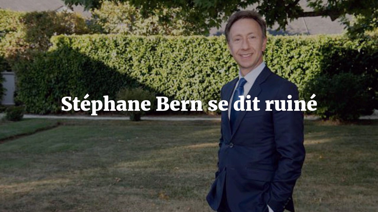 Stéphane Bern ruiné et endetté sur 25 ans pour une folie