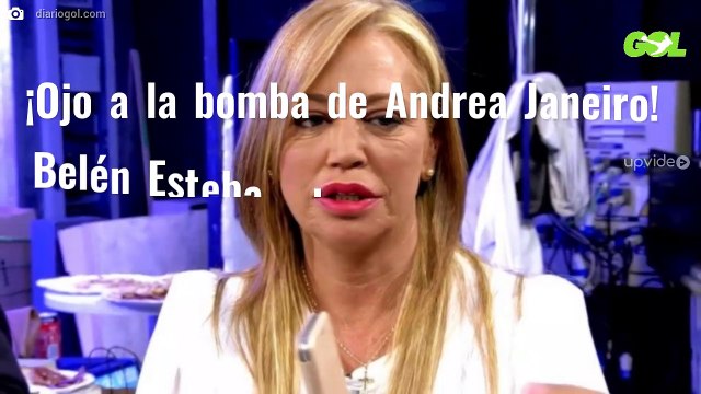 ¡Ojo a la bomba de Andrea Janeiro! Belén Esteban desatada y Sálvame patas arriba