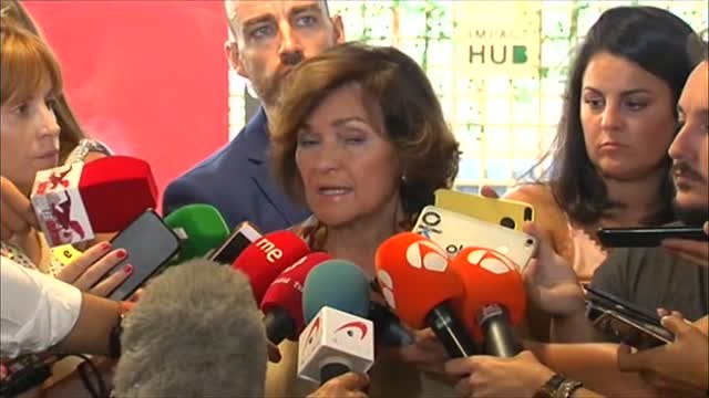 Calvo recuerda que Sánchez no es candidato: Veremos si el Rey propone o no a alguien