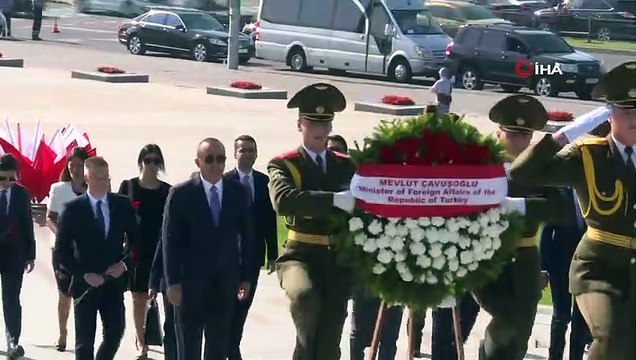 Bakan Çavuşoğlu, Belarus Cumhurbaşkanı Lukashenko ile Görüştü