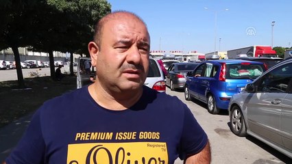 Gurbetçilerin hüzünlü dönüş yolculuğu - EDİRNE