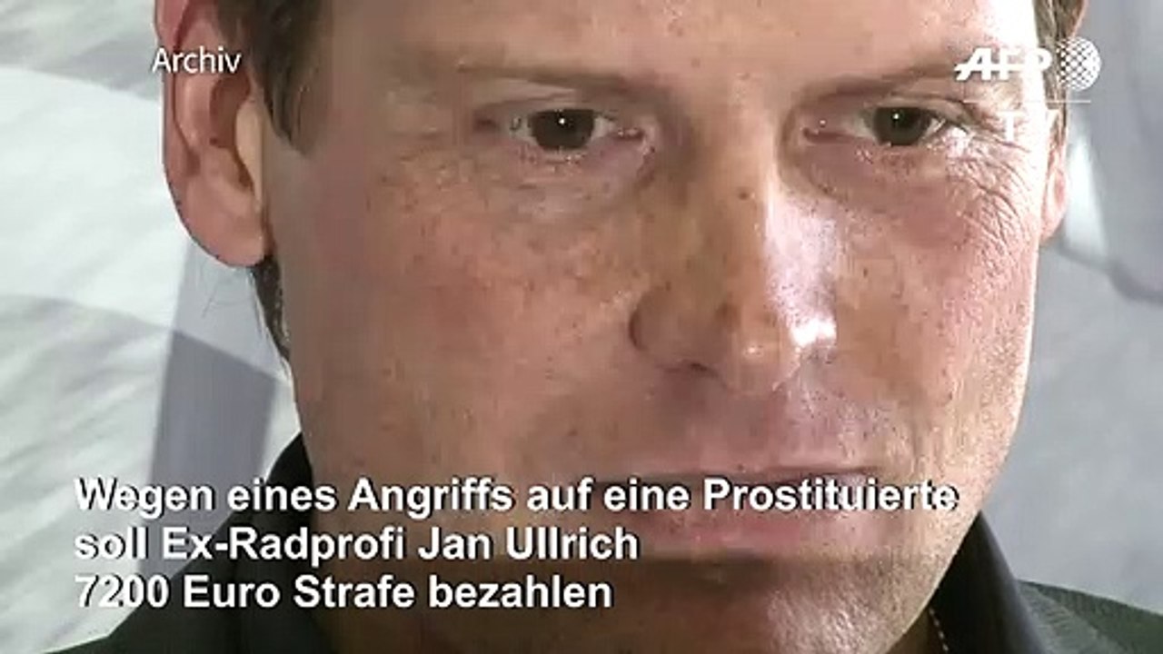 Geldstrafe für Jan Ullrich nach Angriff auf Prostituierte