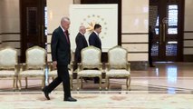 Cumhurbaşkanı Erdoğan'ın kabulü - Fas'ın Ankara Büyükelçisi Muhammed Ali Lazreq