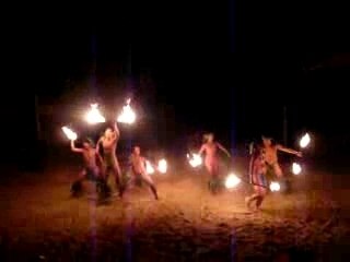 Danse du feu polynesienne II