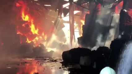 Fabrika yangını (3) - KAHRAMANMARAŞ