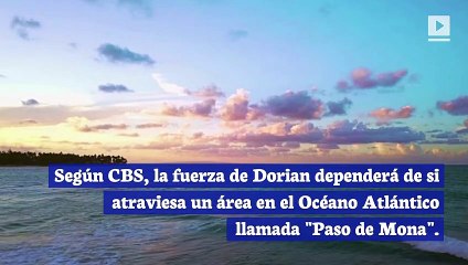 La tormenta tropical Dorian podría intensificarse antes de golpear Florida