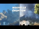 En Italie, le volcan Stromboli à nouveau en éruption