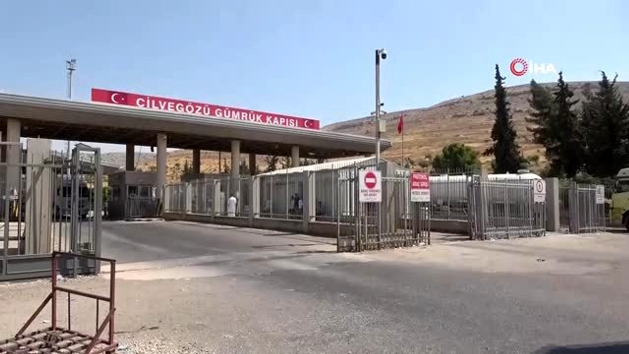 Cilvegözü Sınır Kapısı'nda tır yoğunluğu