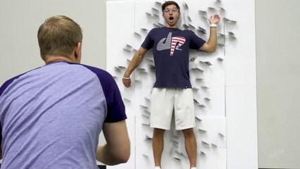Card Throwing Trick Shots | Dude Perfect