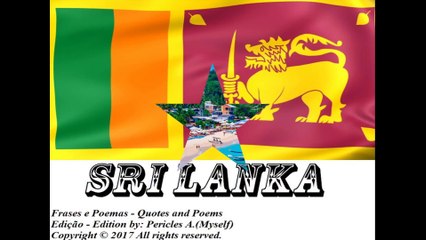 Bandeiras e fotos dos países do mundo: Sri Lanka [Frases e Poemas]