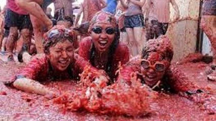 Baden in Tomaten: Tomatina 2019