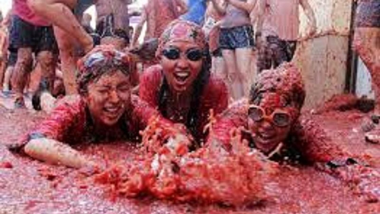 Baden in Tomaten: Tomatina 2019