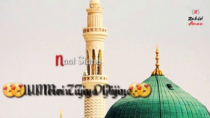 Kabe Ke Badrudduja Tum Pe Karoron Durood ||Naat Status Lyrics || Owais Qadri