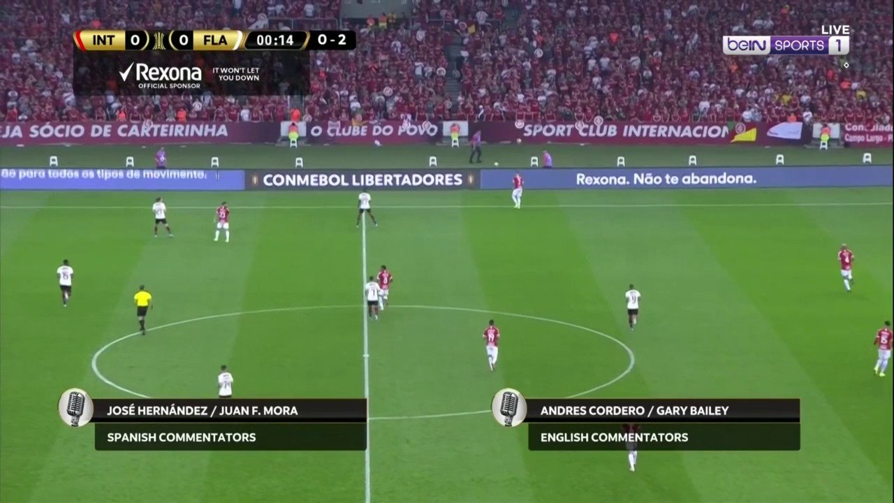 Internacional v Flamengo