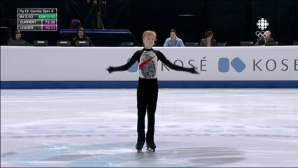 Stephen Gogolev 2019 World Junior Figure Skating Champioships FS (CBC)
