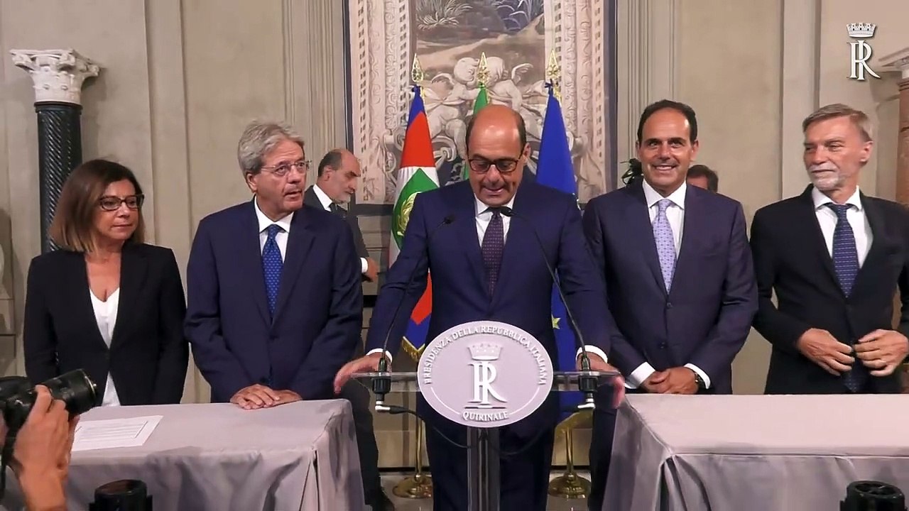Roma - Consultazioni - Gruppi Parlamentari Part...