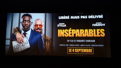 INSEPARABLES , (extrait de l'AP à  UGC va, le 27 août 2019