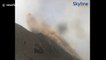 Huge eruption at Stromboli volcano caught on live webcam
