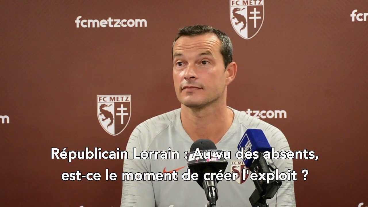 Metz - PSG, la conférence d'avant-match