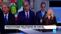 En Italie, le leader du Parti démocrate prêt à former une coalition avec le M5S