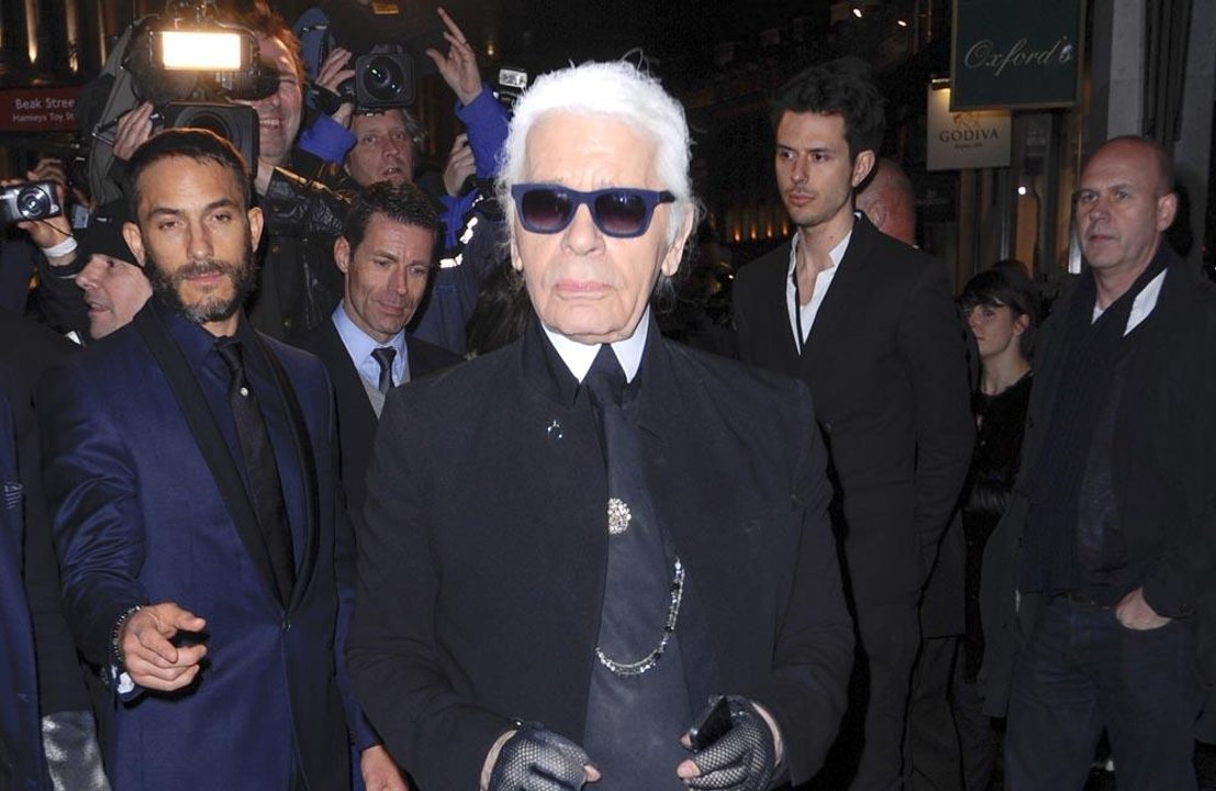 Karl lagerfeld: posthume auszeichnung