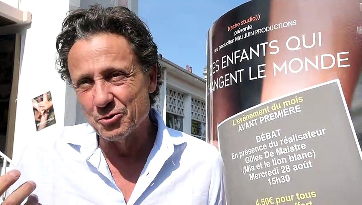 Gilles de Maistre présente son nouveau film " Demain est à nous "