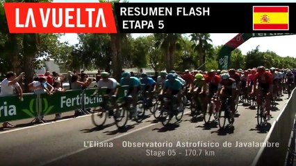 Resumen Flash - Etapa 5 | La Vuelta 19