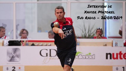 Interview Sud Radio - Xavier Majorel