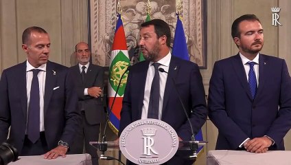 Download Video: Roma - Consultazioni - Gruppi Parlamentari Lega - Salvini Premier del Senato della Repubblica e della Camera dei deputati (28.08.19)