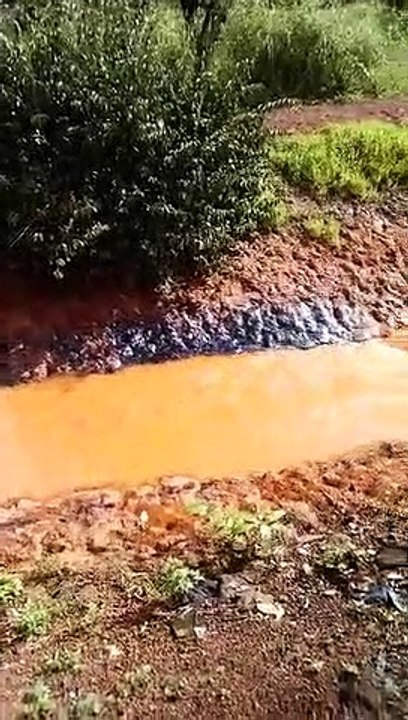 Quand la fuite de majoute de RusAl contamine les cours d'eau à Fria (1)