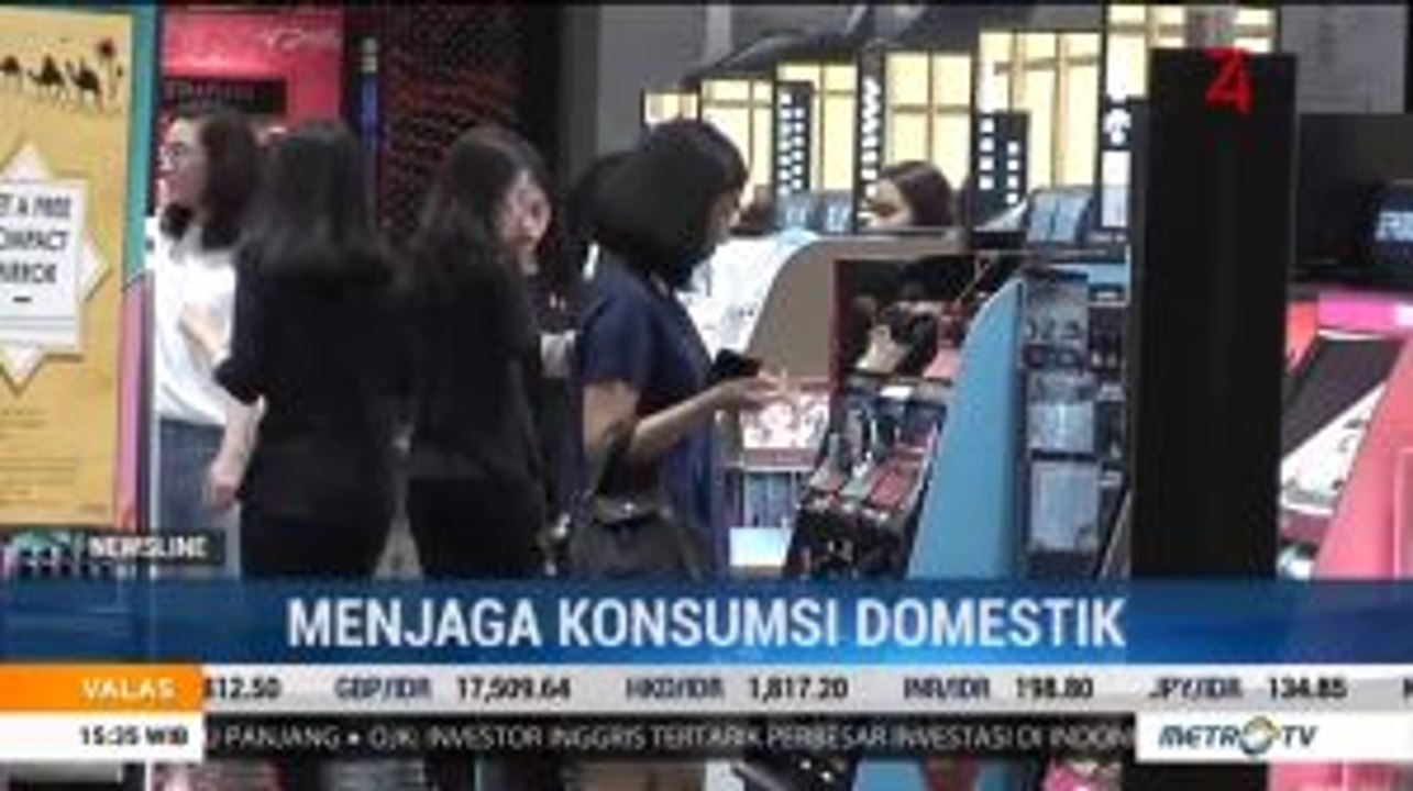 Pemerintah Jaga Pertumbuhan Ekonomi dengan Maksimalkan Konsumsi Domestik
