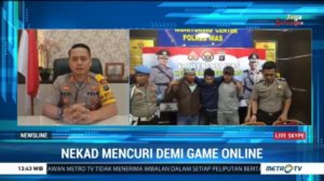 Seorang Mahasiswa di Nias Nekat Mencuri Demi Game Online