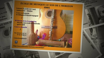École de musique Le son de l'horizon - Lyon 1er - Rentrée 2019