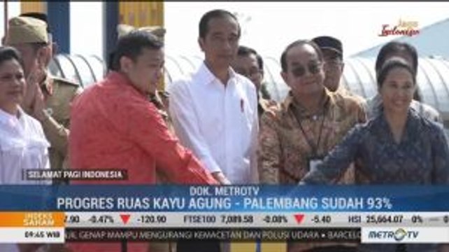 Tol Trans Sumatera Terbanggi Besar-Kayu Agung Beroperasi September