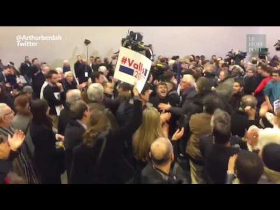 Valls n'a pas eu de répit pour son dernier meeting