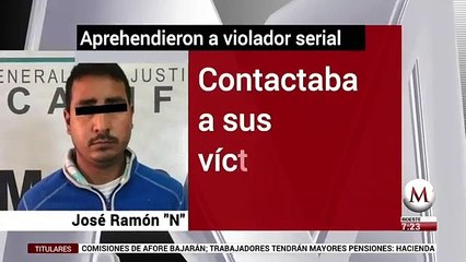 Detienen a violador serial en Mexicali