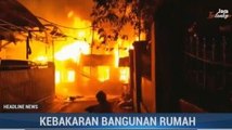 Lima Rumah di Bandung Hangus Terbakar