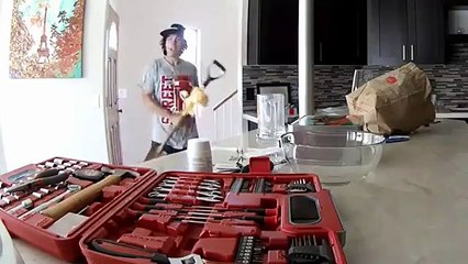 Pris en flag en train de cambrioler une maison... Dommage