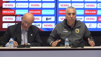 Trabzonspor-AEK maçına doğru -  AEK Teknik Sorumlusu Kostenoglou - TRABZON