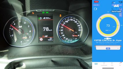 Hyundai i30N Fastback 275HP ACCELERATION 0-253km/h by AutoTopNL