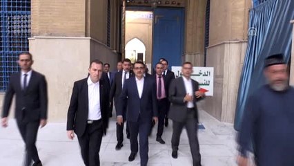 Bakan Dönmez'den Geylani ve İmam-ı Azam Külliyelerine ziyaret (1)