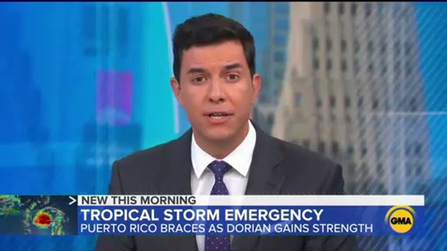 Live updates- Dorian strengthens to Category 1 hurricane as storms bears down on Puerto Rico